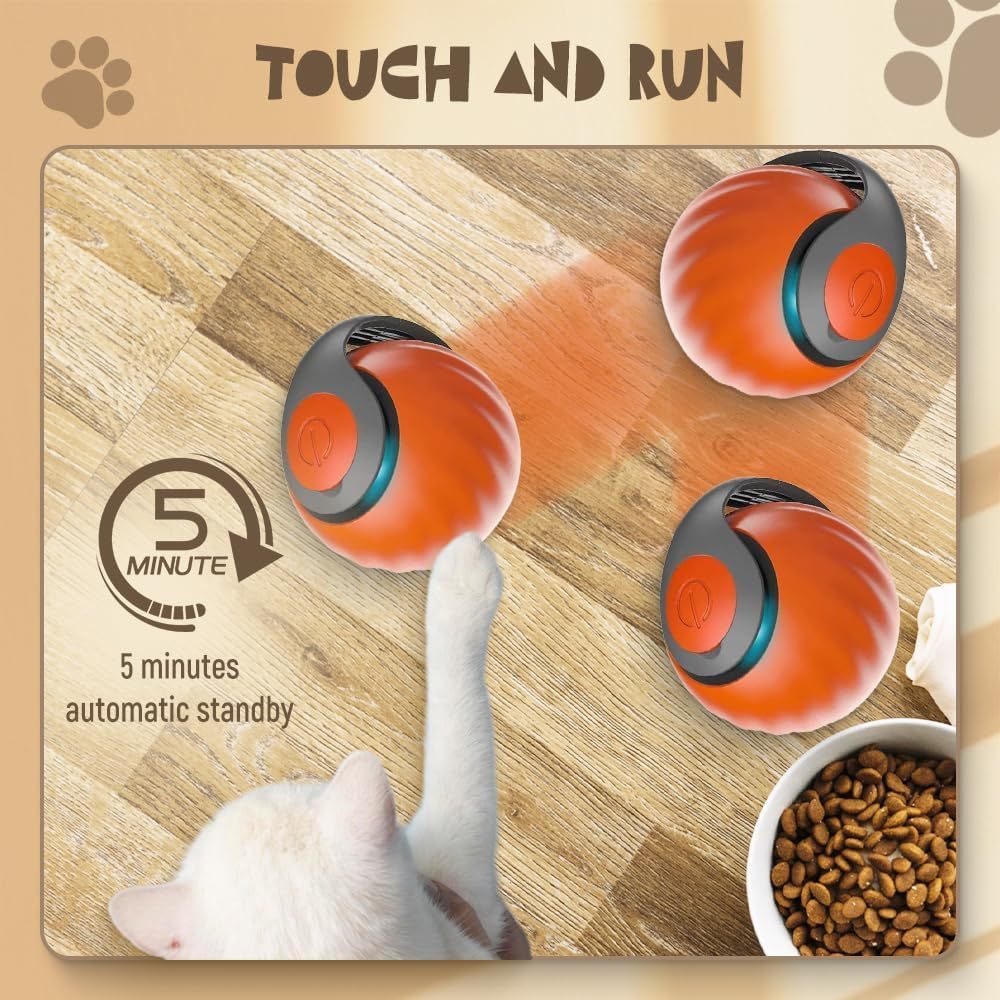 Interactive Cat Toys Balls For Indoor