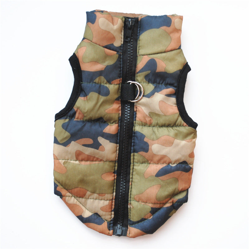 Winter Clothing Pet Clothes Padded Jacket