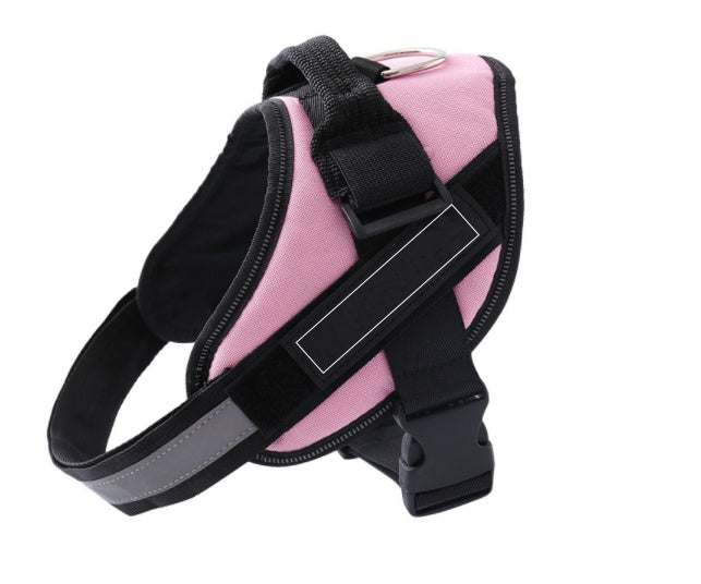 Adjustable Pet Harness Patch Outdoor Walking Dog Supplies