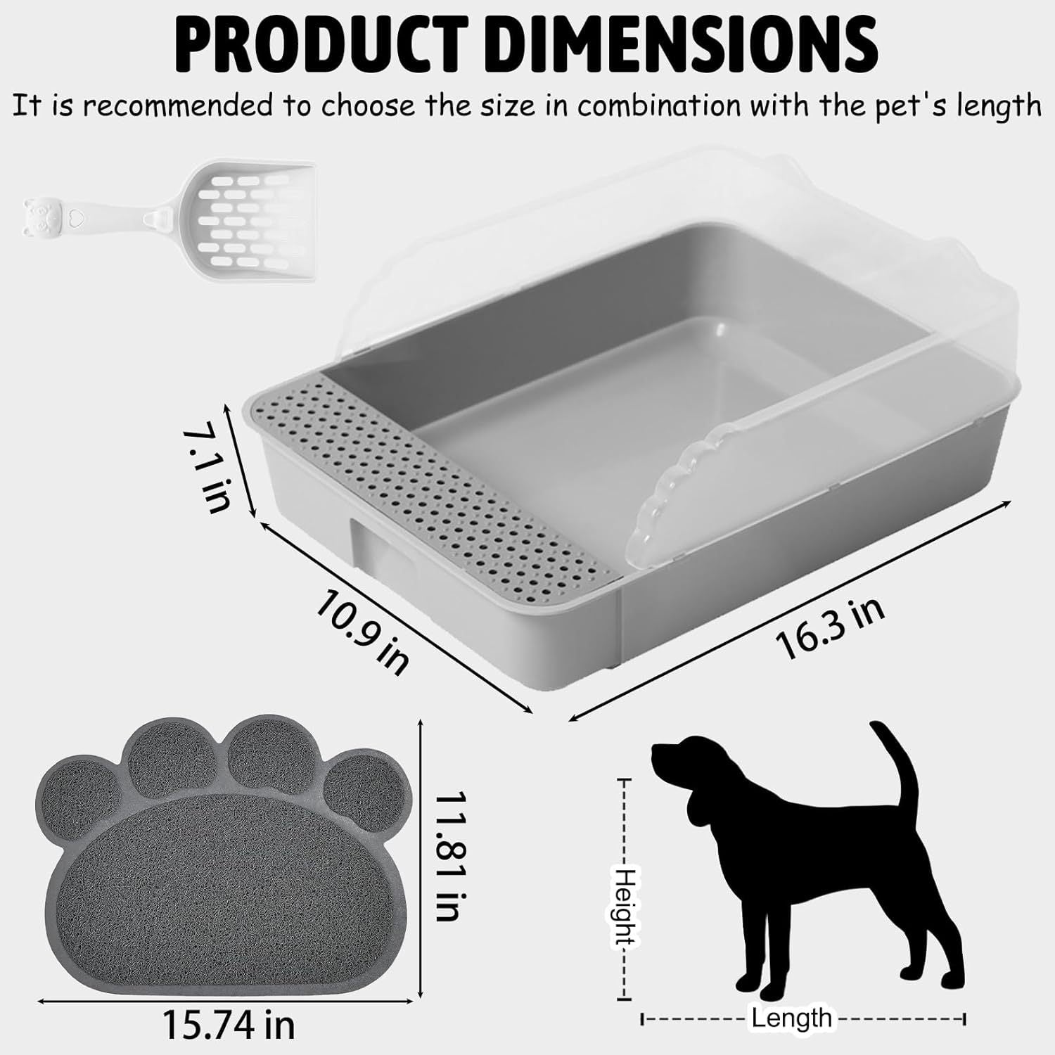 Sifting Cat Litter Box