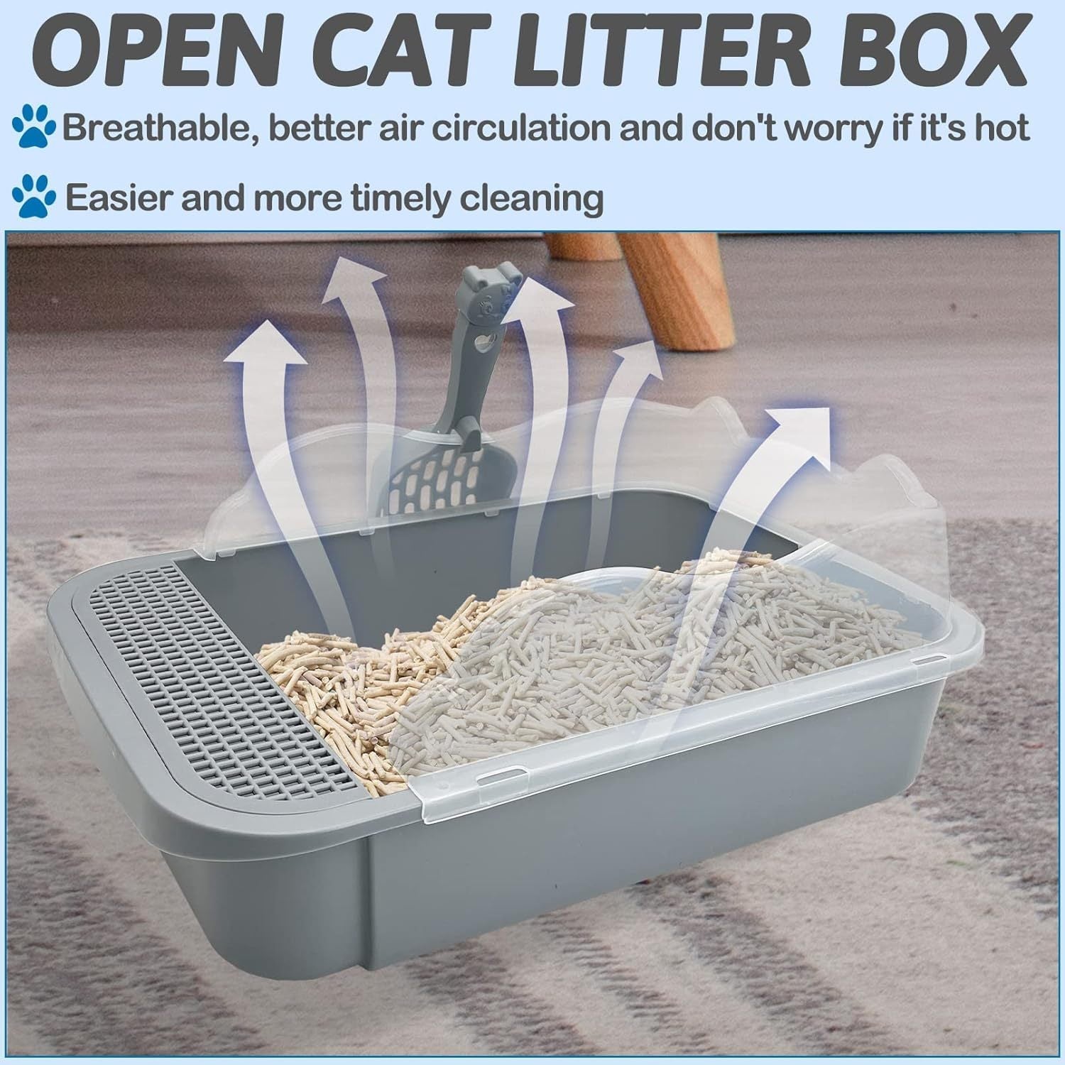 Sifting Cat Litter Box