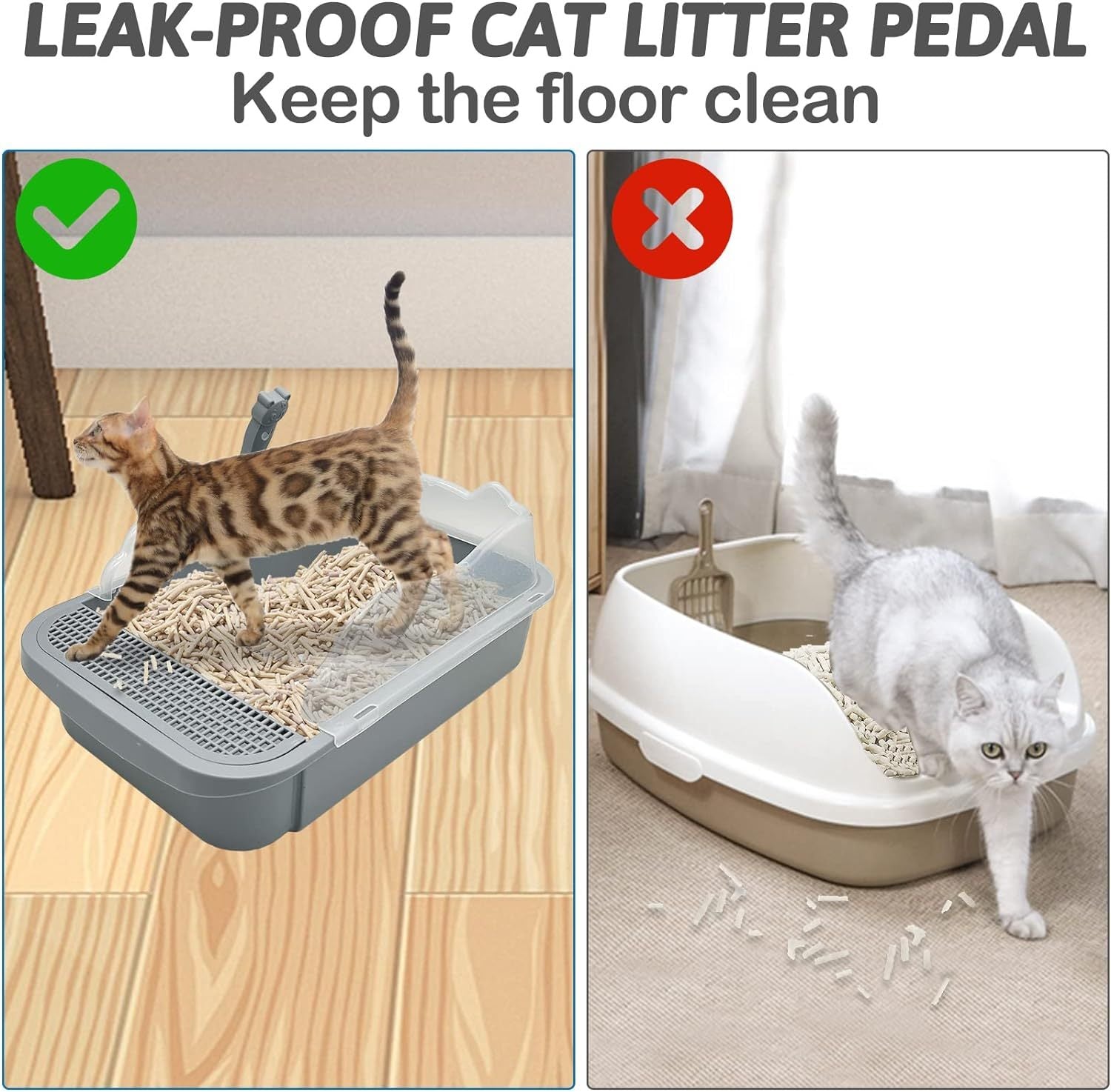 Sifting Cat Litter Box