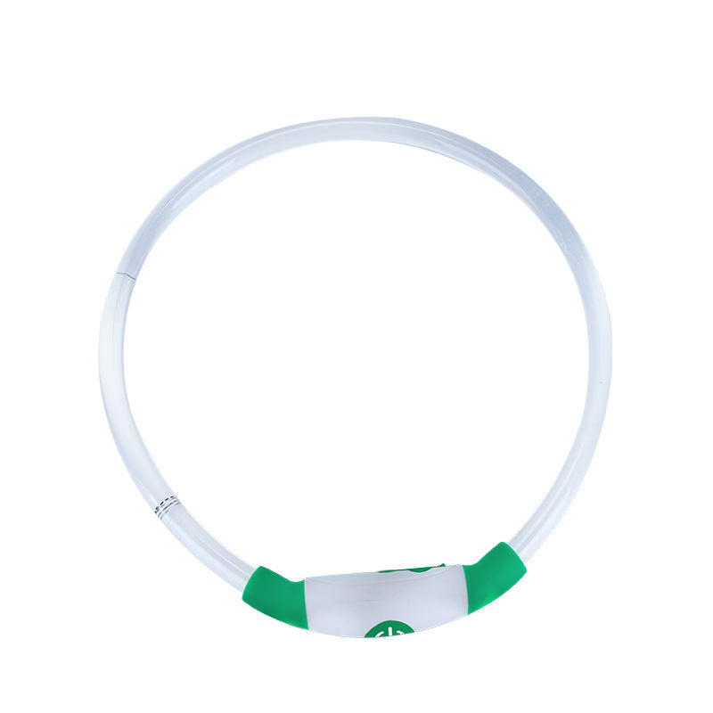 LED Dog Collar USB Rechargeable Glowing Pet