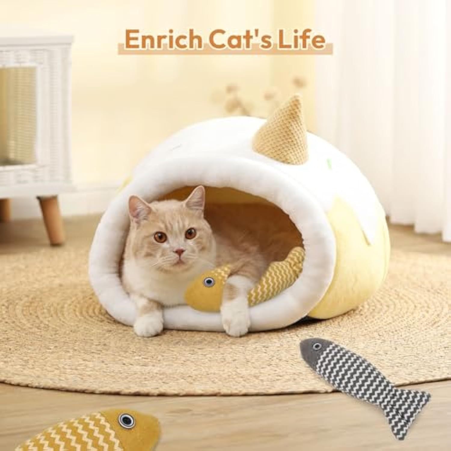 Fish Cat Toys