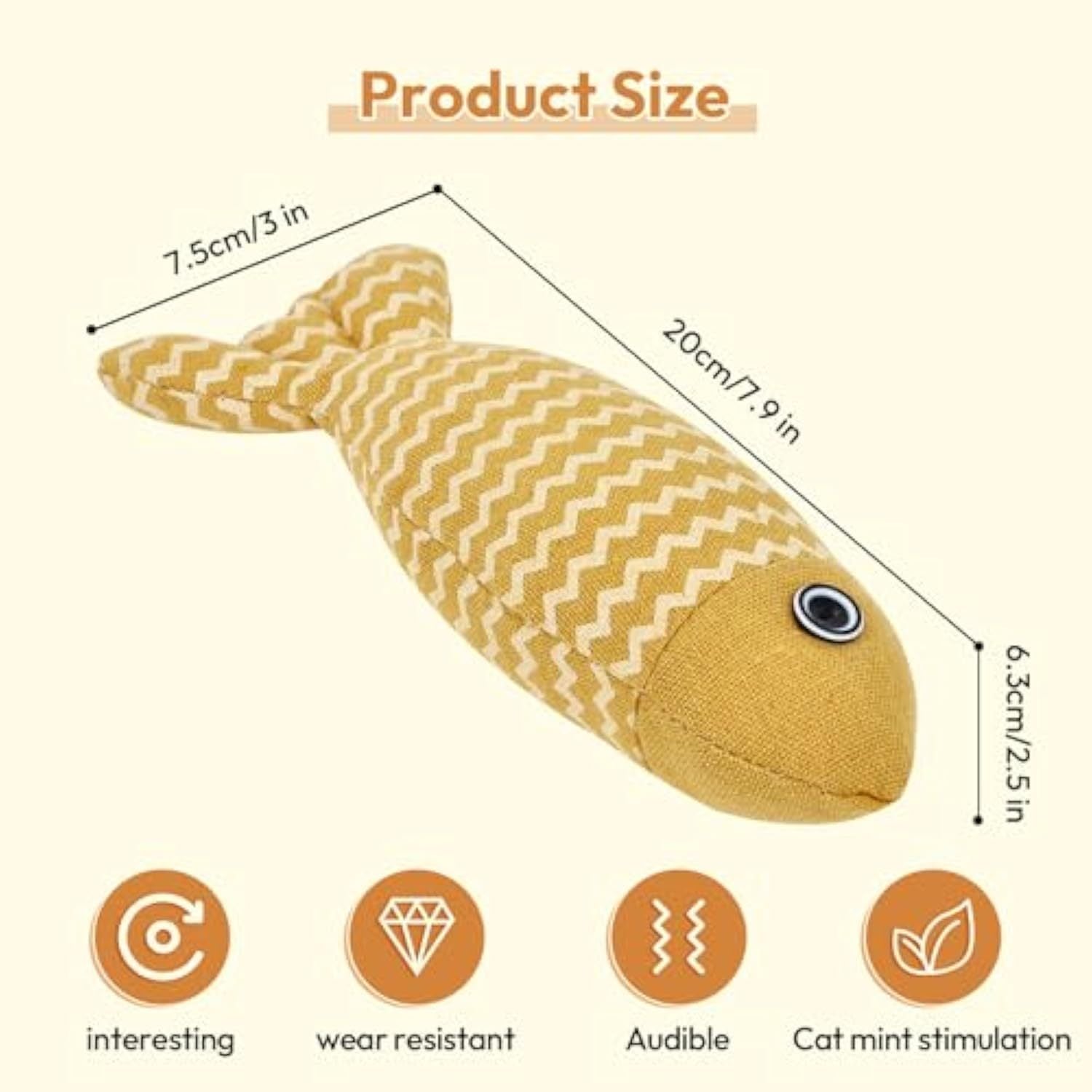 Fish Cat Toys