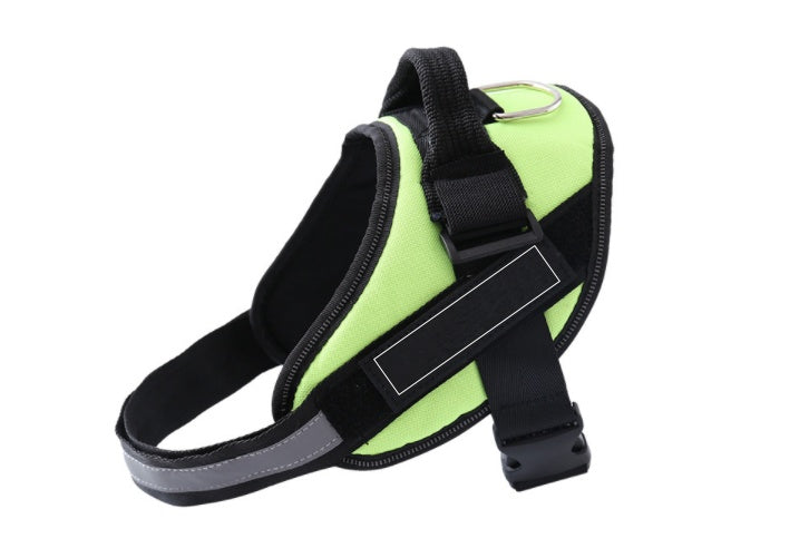 Adjustable Pet Harness Patch Outdoor Walking Dog Supplies