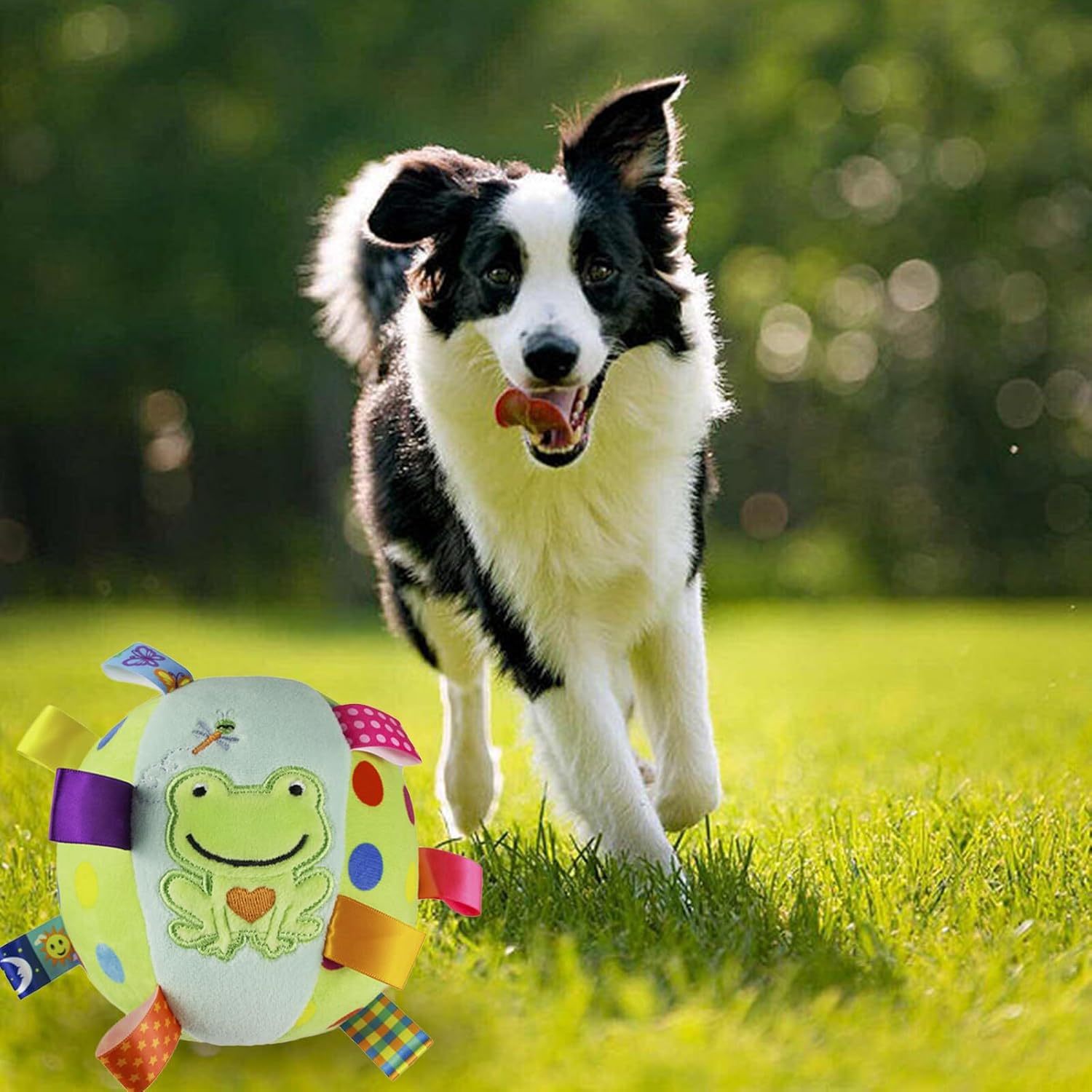 Built-in Chimes And Squeaky Balls For Dogs - Keep Your Pet Entertained And Active