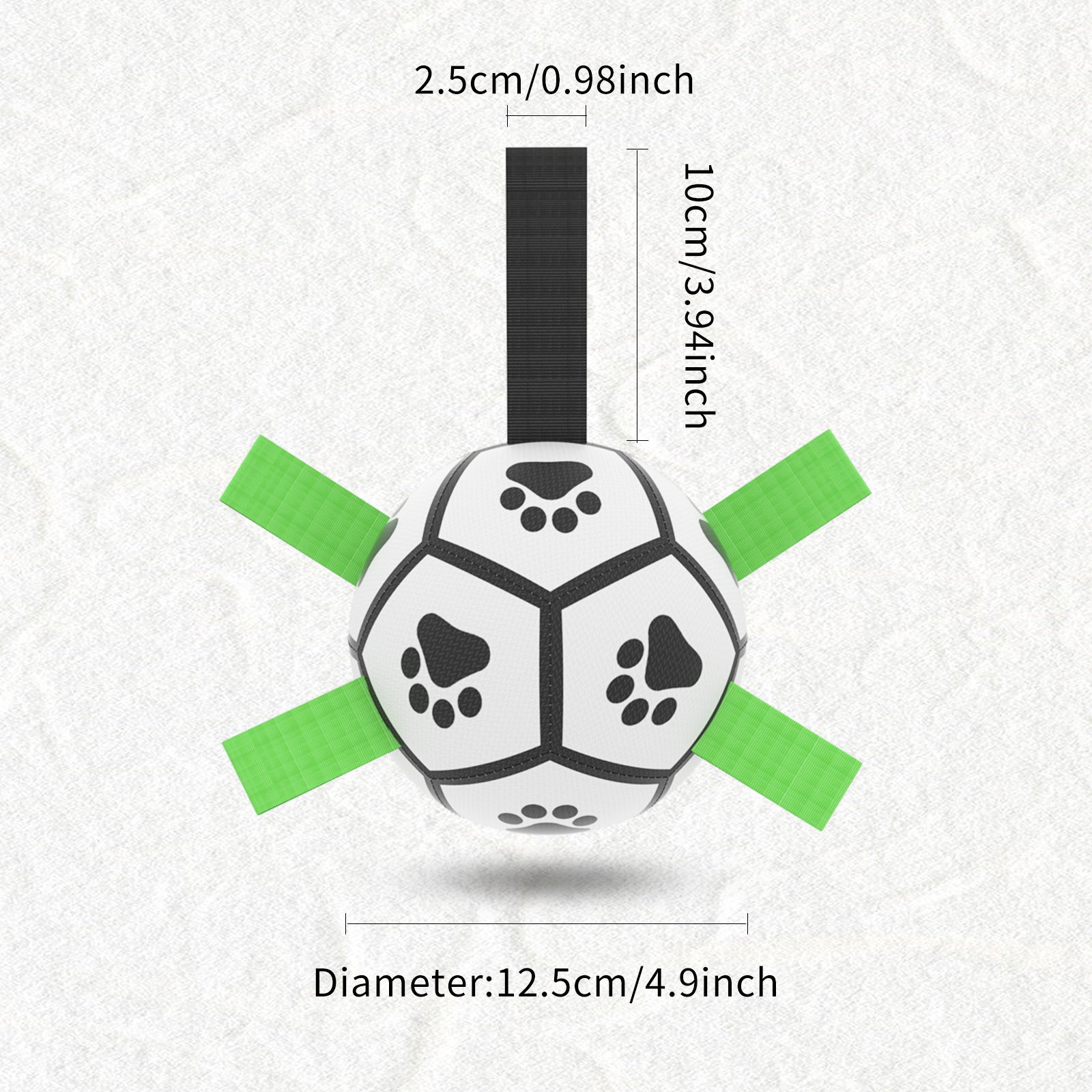 Interactive Dog Football Toy Soccer Ball