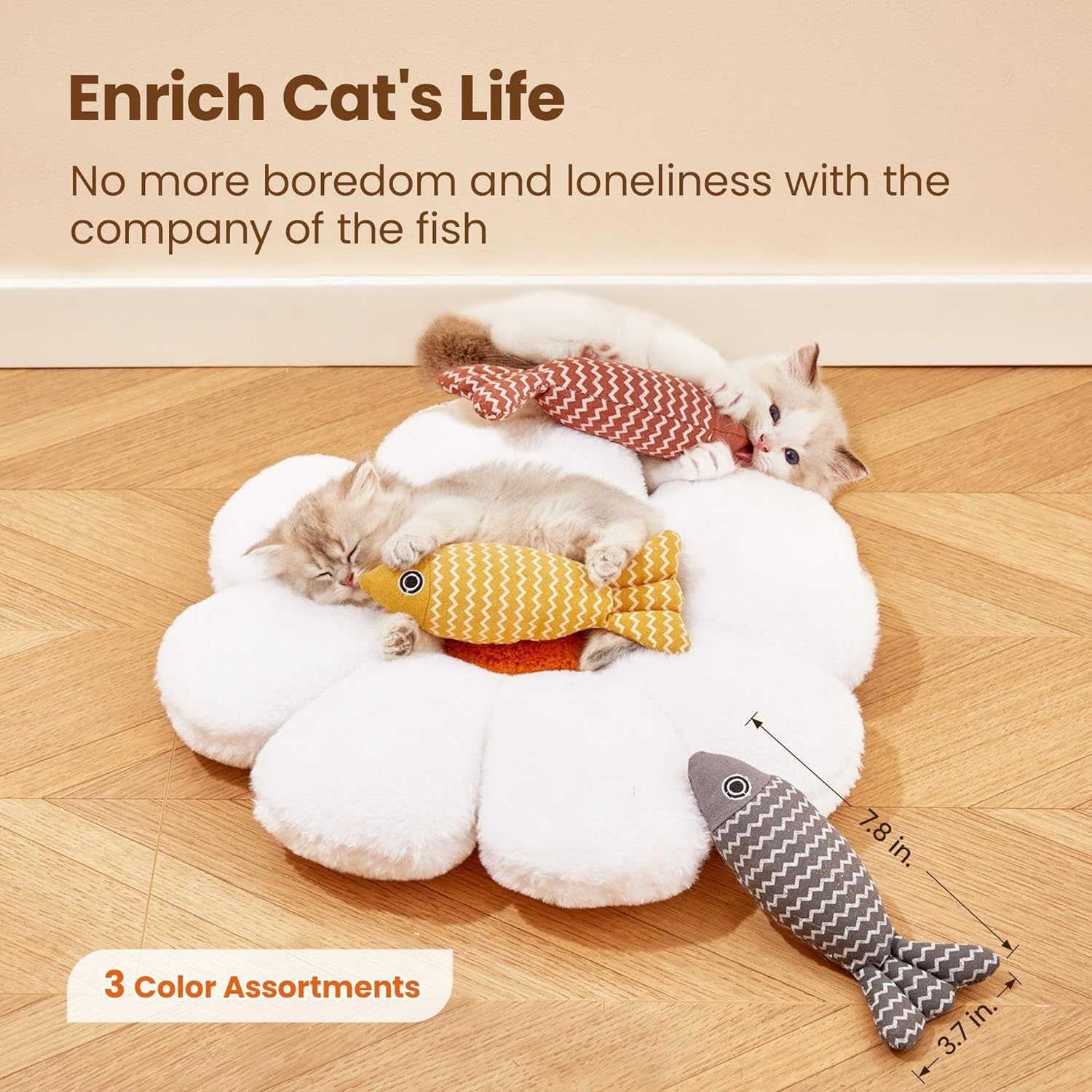 Fish Cat Toys