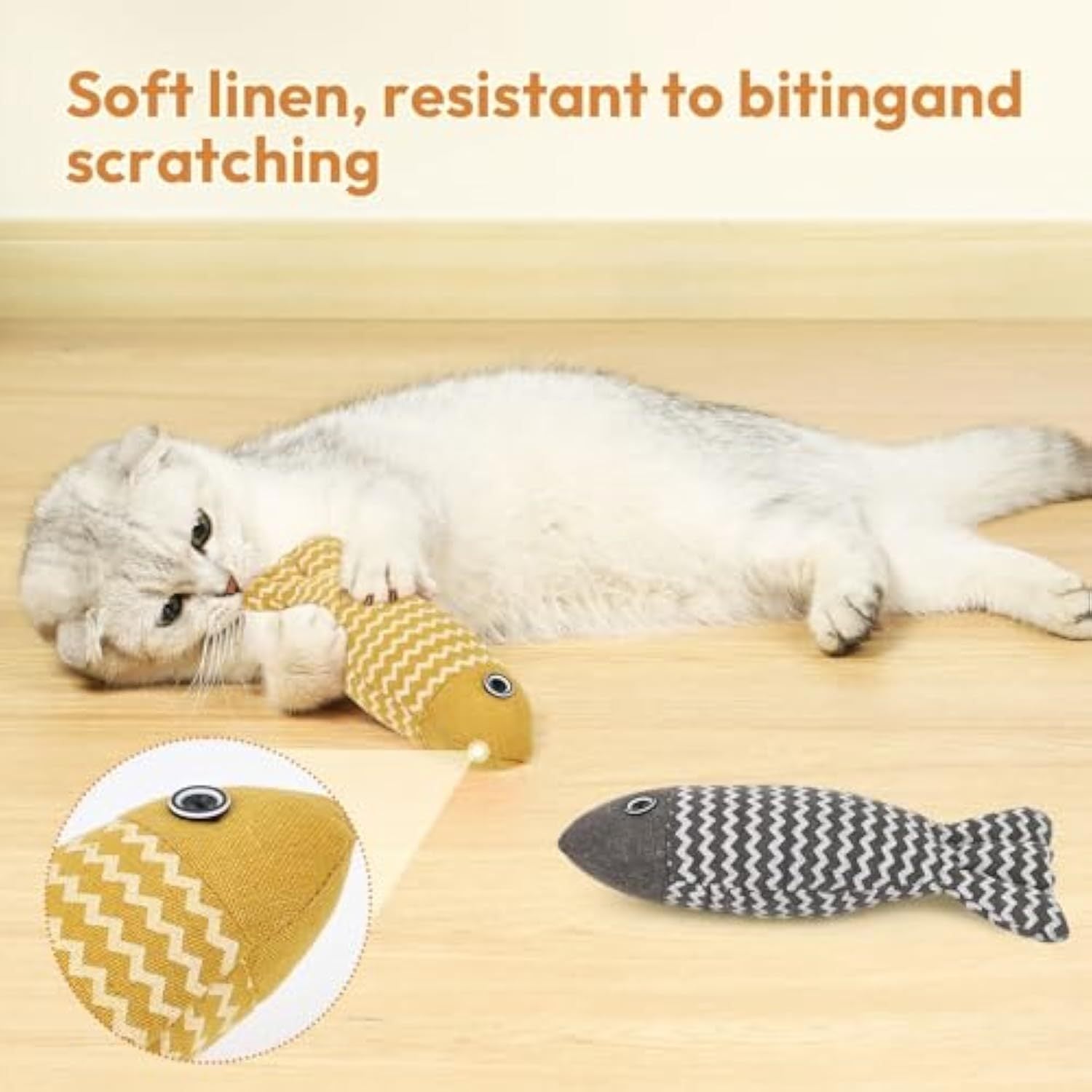 Fish Cat Toys