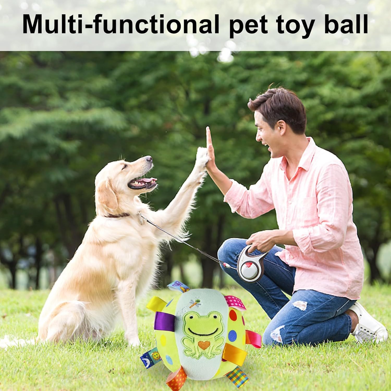 Built-in Chimes And Squeaky Balls For Dogs - Keep Your Pet Entertained And Active