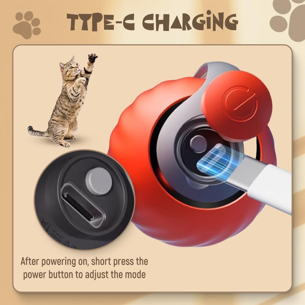Interactive Cat Toys Balls For Indoor