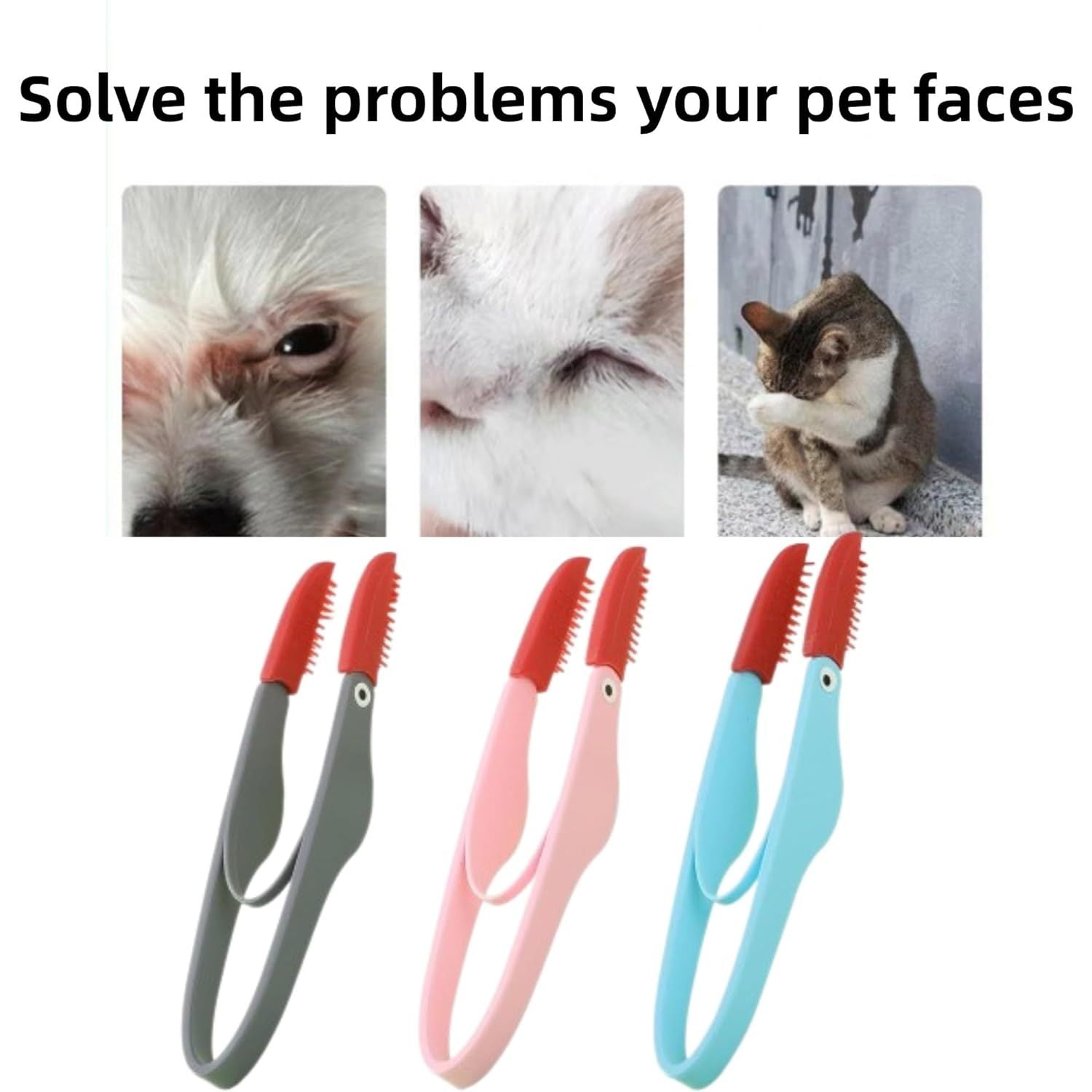 Pet Brush Tear Marks Brush