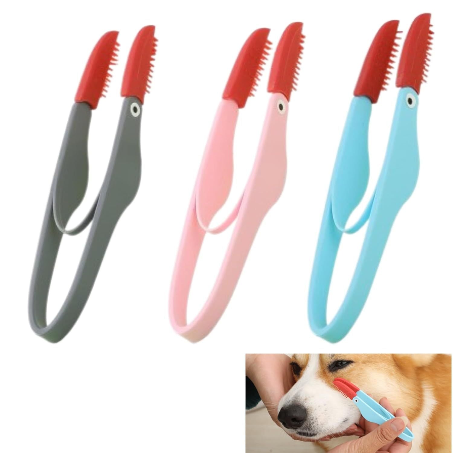 Pet Brush Tear Marks Brush